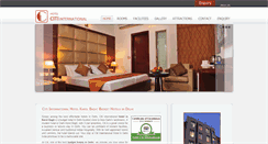 Desktop Screenshot of hotelcitiinternational.com